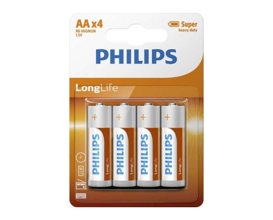 PHILIPS LONGLIFE AA 4-blister